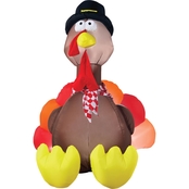 Airblown 6 ft. Turkey Inflatable with Lights