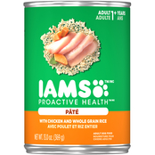 Iams Proactive Health Chicken and Whole Grain Rice Canned Dog Food, 13.2 oz.