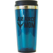 16 oz. Air Force Mom Translucent Acrylic Outer Stainless Steel Tumbler & Slide Lid