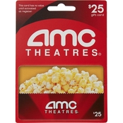 AMC Theaters $25 Gift Card