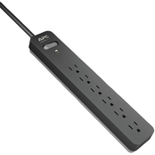 APC 6-Outlet SurgeArrest Surge Protector with 6 ft. Cord