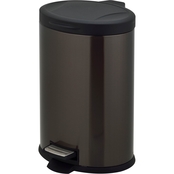 Simply Perfect Stainless Steel Oval Trash Can, 12L