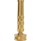 Martha Stewart Collection Heavy Duty Solid Brass Twist  Hose Nozzle 2 pk.