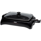 Delonghi Healthy Indoor Grill with Die Cast Aluminum Nonstick Cooking Surface