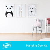 Handy Wall Art Installation, Up to 3