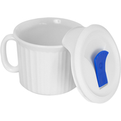Corningware Pop-Ins French White 20 oz. Ceramic Mug