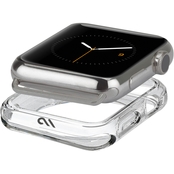 Case-Mate Clear Bumper Case for 42mm - 44mm Clear Apple Watch