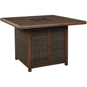 Ashley Paradise Trail Bar Table with Firepit