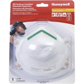 Honeywell Sperian Saf-T-Fit Plus N95 Disposable Respirator Mask 2 pk.