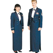 Air Force Female Mess Dress Uniform A line Skirt