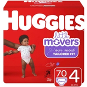 Huggies Little Movers Diapers Size Size 4 (22-37 lb.)