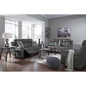 Signature Design by Ashley Jesolo Reclining Sofa, Loveseat and Recliner Set