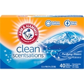 Arm & Hammer Clean Scentsations Purifying Waters Fabric Softener Sheets 40 ct.