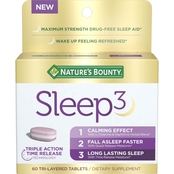 Nature's Bounty Sleep3 Tri-Layer Sleep Aid