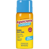 Aspercreme with Lidocaine Dry Spray 4 oz.