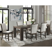 Elements Grady 7 pc. Dining Set with Upholstered Chairs