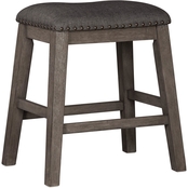 Signature Design by Ashley Caitbrook Upholstered Counter Stool 2 pk.