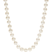 14K Yellow Gold 18 in. 6-6.5mm Cultured Freshwater Pearl Necklace