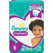 Pampers Cruisers Diapers Size 6 (35+ lb.)