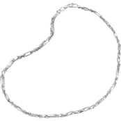 Sterling Silver 22 in. 5.5mm Figaro Rope Chain Necklace