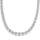 Sterling Silver 1/3 CTW Diamond Necklace
