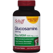 Schiff 150mg Glucosamine Plus MSM Joint Supplements 150 ct.