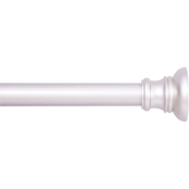 Kenney Nicholas 5/8 in. Twist & Fit No Tools Tension Curtain Rod 48-84 in.