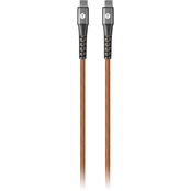 8' PRO Armor Weave cable w/Slim tip: USB C to C