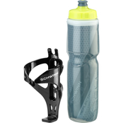 Schwinn Reflective and Insulated 26 oz Water Bottle with Cage