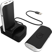 Digipower Twin Power Banks with Wireless Charging Station