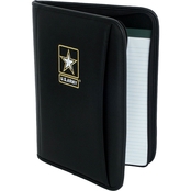 Mercury Luggage Army Embroidered Deluxe Padfolio