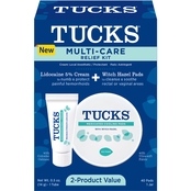 Tucks Multi Care Relief Lidocaine Cream 2 pk. Kit