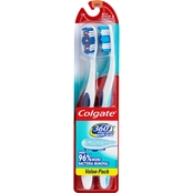 Colgate 360 Adult Toothbrush 2 pk.