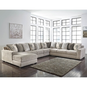 Benchcraft by Ashley Ardsley 5 pc. LAF Chaise Sectional