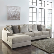 Benchcraft Ardsley Sofa and LAF Chaise 2 pc. Set