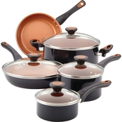 Farberware Glide Copper Ceramic Nonstick 12 pc. Cookware Set