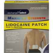 Exchange Select Medicated Pain Relief Patch with Lidocaine