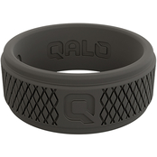 Qalo Men's Crosshatch Q2x Ring