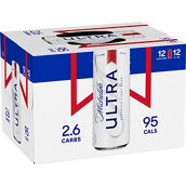 Michelob Ultra Light Lager Beer, 12 pk., 12 oz. Cans