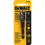 DeWalt Impact Ready 1/4 in. Hex Shank Socket Adaptor