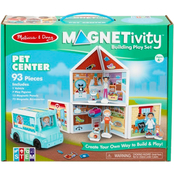 Melissa & Doug Magnetivity Magnetic Building Play Set, Pet Center