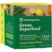 Amazing Grass Effervescent Lemon Lime 10 Tabs, 6 ct.