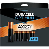 Duracell Optimum AA Battery 12 pk.