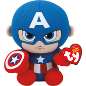 Ty Marvel Captain America Plush