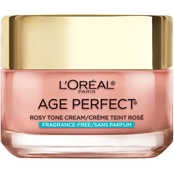 L'Oreal Age Perfect Rosy Tone Fragrance Free Face Moisturizer, 1.7 oz.