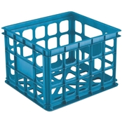 Sterilite Storage Crate Blue