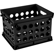 Sterilite Mini Crate Black