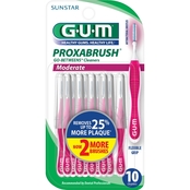 Gum Proxabrush Go-Betweens Moderate Cleaners10 ct.
