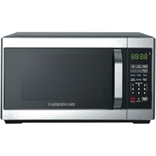 Farberware Classic 0.7 Cubic Foot Microwave Oven, Brushed Stainless