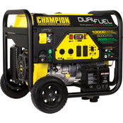 Champion 8000W Dual Fuel Portable Generator with Electric Start